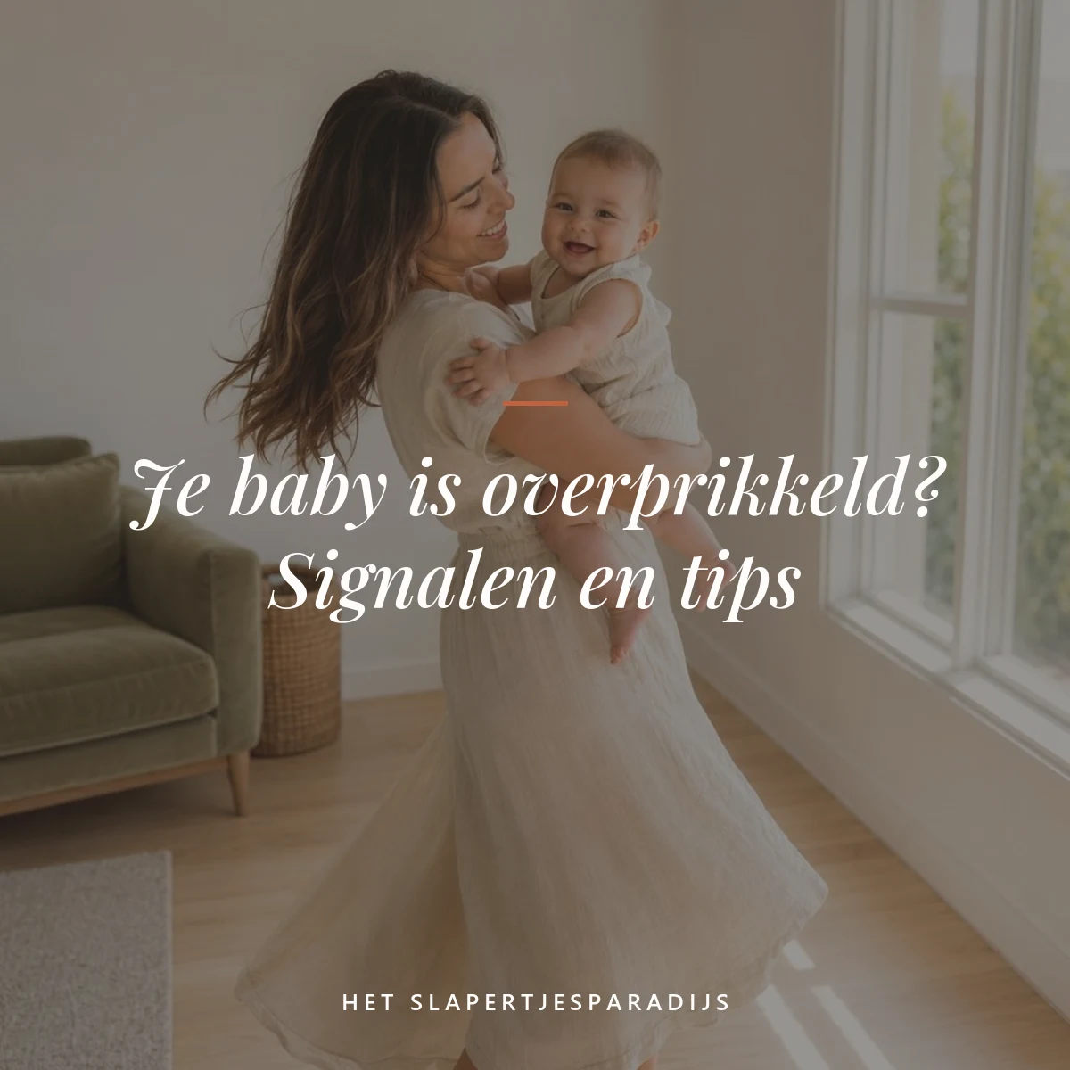 overprikkelde baby — Je baby is overprikkeld? Signalen en tips